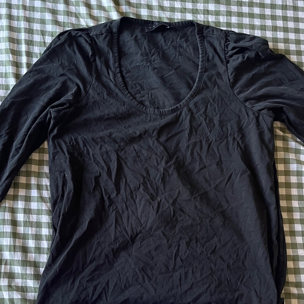 Hatch Black Long Sleeve Tee
